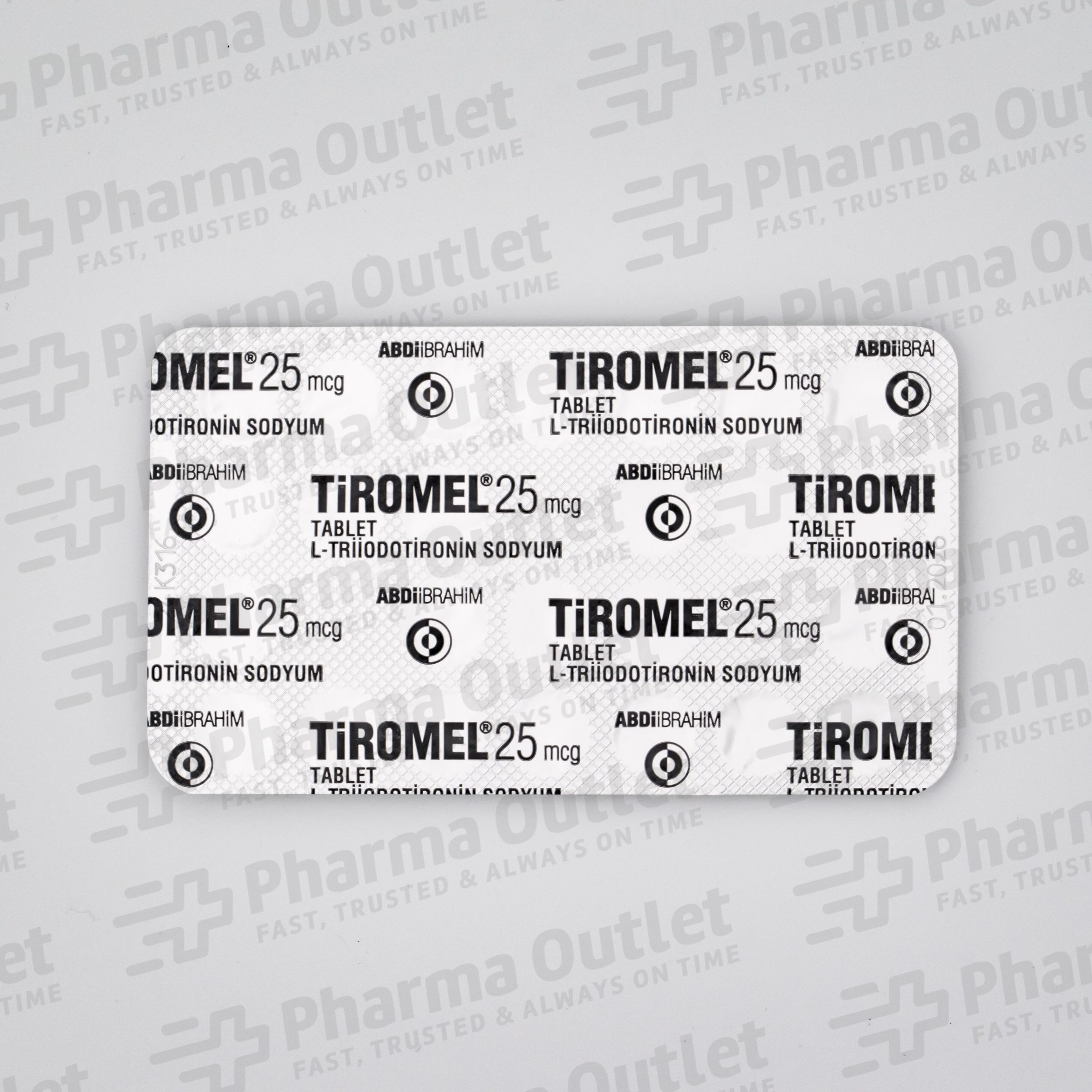 tiromel-25 mcg-front-strip